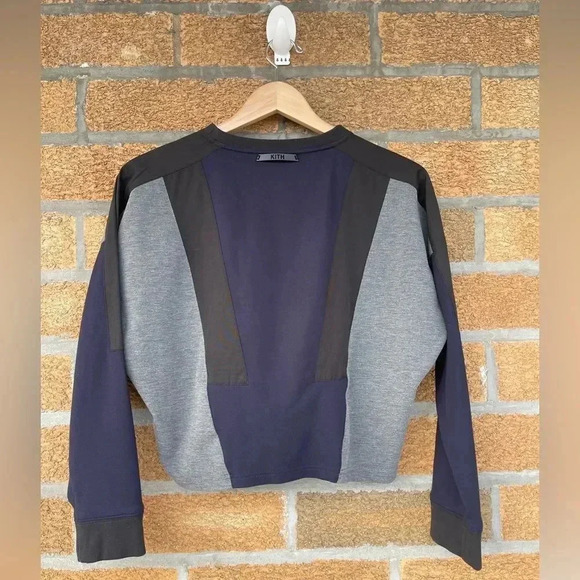 Kith color block sweater top medium - Picture 5 of 11